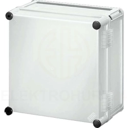 Obudowa Mi z zawiasami, IP 65, wlk.2 - 315x300x170, pokrywa nieprzezroczysta Mi 9201 20001046
