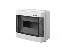 Rozdzielnica hermetyczna EP-LUX natynkowa 1x8 1500V DC 1000V AC PE+N dymny IP65 1961-01