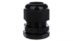 Dławnica kablowa poliamidowa M25 IP68 DP-EN 25 HM BK czarna E03DK-01040123001 /50szt./