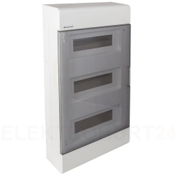 Rozdzielnica modułowa 3x12 natynkowa IP40 SRn-36 (3x12) (N+PE) 1.36
