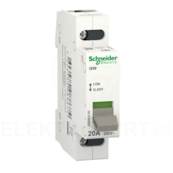 Rozłącznik modułowy 20A 1P iSW A9S60120