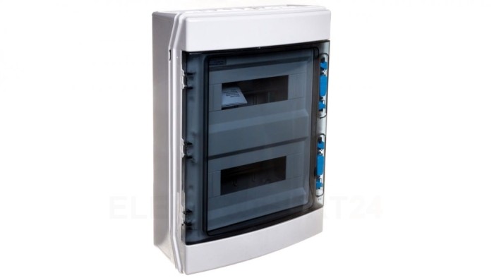 Szafka modułowa 2x12 natynkowa odporność UV IP65 IKA-2/24-ST-UV 174191