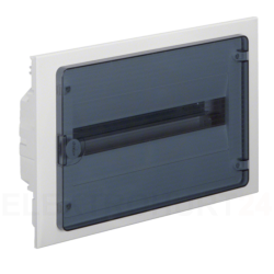 Rozdzielnica modułowa 1x18 podtynkowa IP40 Golf (drzwi transparentne) VF118TD
