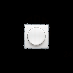 Simon Basic Ściemniacz naciskowo-obrotowy jednobiegunowy do LED ściemnialnych 230V biały BMS9L.01/11