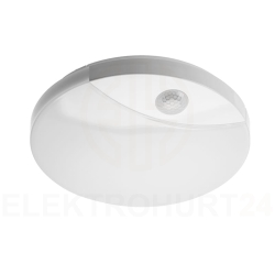 Plafoniera LOGOS LED z czujnikiem ruchu, 16 W, 1200lm, IP44, AC220-240V, 50/60Hz, kąt świecenia 360