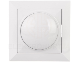 OPAL Ściemniacz obrotowy 60-400W 230V biały SO-Op