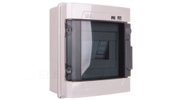 Rozdzielnica hermetyczna EP-LUX natynkowa 1x6 1500V DC 1000V AC PE+N dymny IP65 1960-01