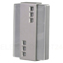 Gong dwutonowy VETRO 230V srebrny GNS-247-SRB SUN10000114