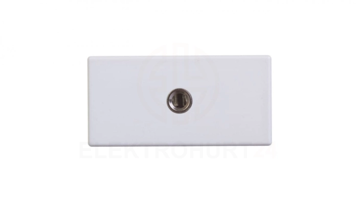 Simon Connect Gniazdo K45/2 audio żeńskie 3,5mm stereo mini-jack czysta biel K123B/9