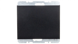 K.1 Zaślepka z elementem centralnym antracyt mat lakierowana 10457006