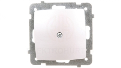 KARO Zaślepka srebrny perłowy Z-1S/m/43