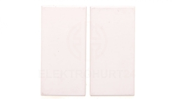 VENA Klawisz podwójny 2szt. 22,5x45 białe 510480