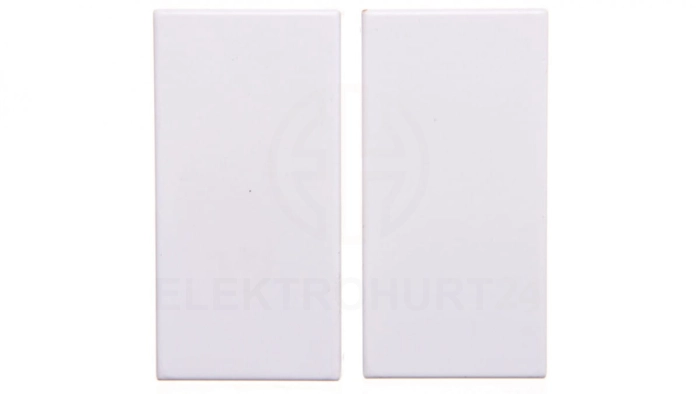 KOS66 Klawisz podwójny 2szt. 22,5x45 biały 660480