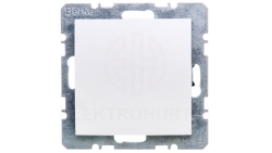 Berker B.Kwadrat Zaślepka z elementem centralnym śnieżnobiała 6710091909