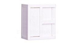 Adapter podwójna RJ45 skośny M45 DTS-2RM RW1 6119298