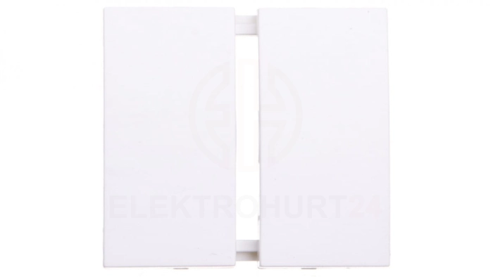 B.1 Klawisz 2-biegunowy świecznikowy śnieżnobiały tworzywo GLAS 16231909