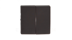 Simon 82 Klawisz podwójny łącznika świecznikowego grafit 82026-38