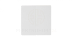 Simon 82 Klawisz podwójny łącznika świecznikowego biały 82026-30