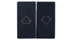 Simon 82 Klawisz pojedynczy łącznika żaluzjowego grafit 82028-38