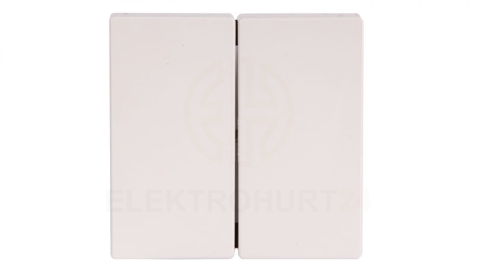 Merten System M Klawisz podwójny biel polarna MTN432519