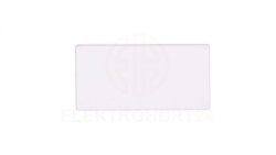 Simon Connect Klawisz K45/2 pojedynczy łącznika uniwersalnego czysta biel K109/9