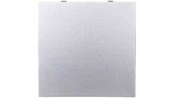 Berker/B.Kwadrat Klawisz pojedynczy do łącznika uniwersalnego aluminium 16201404