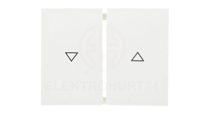 K.1 Klawisz świecznikowy z nadrukiem symbolu /strzałka/ śnieżnobiały 14357109