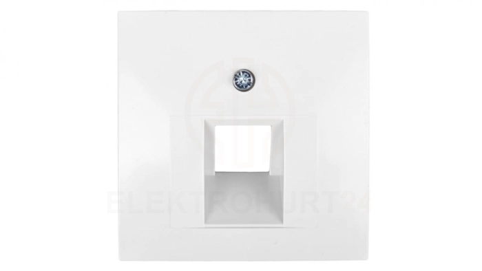 Berker/B.Kwadrat Element centralny gniazda przyłączeniowego 1xUAE kremowy 5314078982