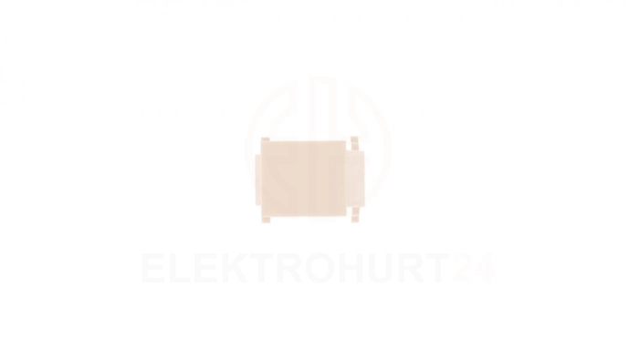 Zaślepka gniazda teleinformatycznego pojedynczego RJ beżowa BWB/12