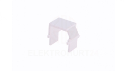 Zaślepka gniazda teleinformatycznego pojedynczego RJ biała BWB/11