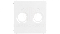 VALENA LIFE Plakietka gniazda antenowego biały 754820