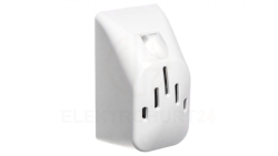 Dzwonek BUZZER 8V biały DNT-255-BIA SUN10000061