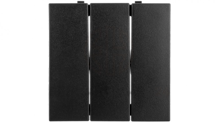 Berker B.1/B.3/B.7 Glas Klawisz potrójny do łącznika antracyt 16651606