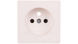 Q.1/Q.3 Płytka czołowa gniazda z/u śnieżnobiały aksamit 3965766089