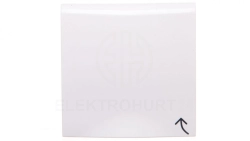 B.Kwadrat Płytka czołowa gniazda z/u z pokrywą śnieżnobiały 3965898999