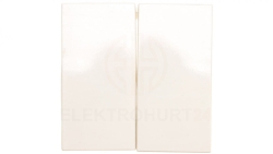 B.Kwadrat Klawisz podwójny kremowy 5316238992