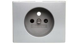 K.5 Płytka czołowa gniazda z/u aluminium 3965757003