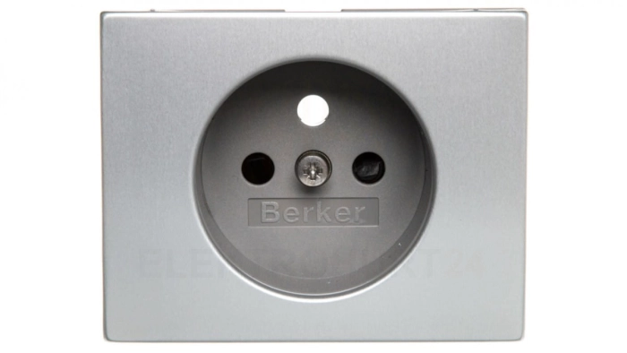 K.5 Płytka czołowa gniazda z/u aluminium 3965757003