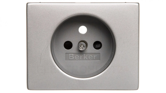 K.5 Płytka czołowa gniazda z/u z przesłonami stal szlachetna nierdzewna 3965757004