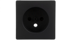 Q.1/Q.3/Q.7 Płytka czołowa gniazda z/u antracyt aksamit 3965766086