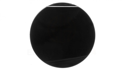 R.1/R.3 Płytka czołowa gniazda z/u i pokrywą czarny połysk 3965832045