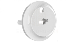 Zatyczka gniazda /zabezpieczenie przed dziećmi/ z kluczem biała 20.2