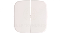 VALENA ALLURE Klawisz podwójny biały 755025