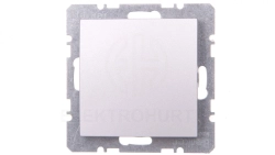 Berker/B.1/B.3/B.7 Glas Zaślepka z elementem centralnym aluminium 10091404