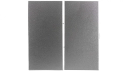 Simon 54 Klawisz podwójny do SW7/2XM i SW6P1M srebrny mat DKW9/43