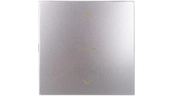 Simon 54 Klawisz do przycisku żaluzjowego SZW1KM srebrny mat DKZW1K/43