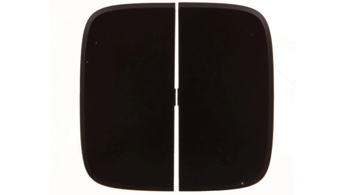 VALENA ALLURE Klawisz łącznika: schodowego podwójnego lub świecznikowego czarny 755028