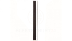 TouchMe Duży panel szklany, łącznik podwójny, czarny TM702B