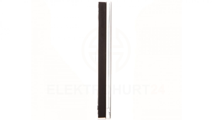 TouchMe Duży panel szklany, łącznik podwójny, czarny TM702B