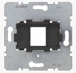 Płytka nośna pojedyncza z czarnym elementem mocującym 454201